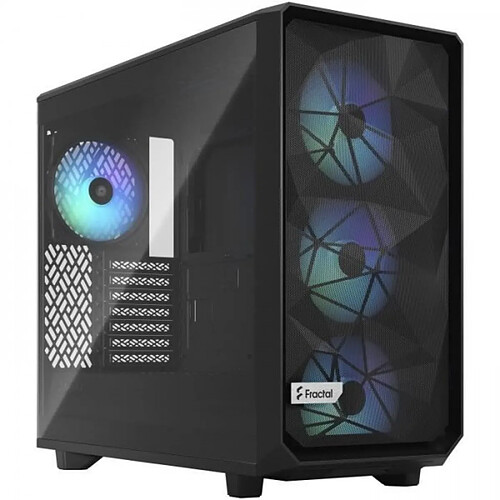 Boitier PC FRACTAL DESIGN - Meshify 2 Lite RGB Black TG Light Tint - - Noir ( FD-C-MEL2A-05 )