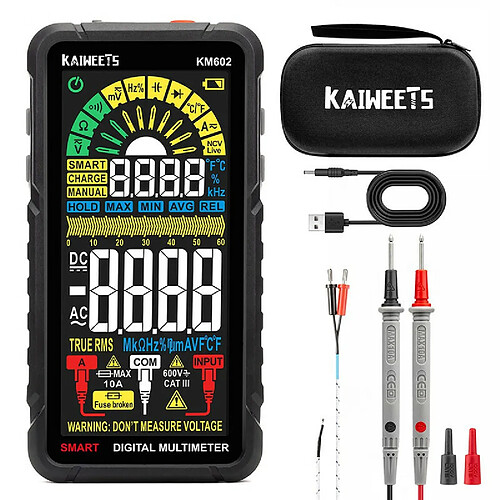 KAIWEETS KM602 Multimètre numérique intelligent