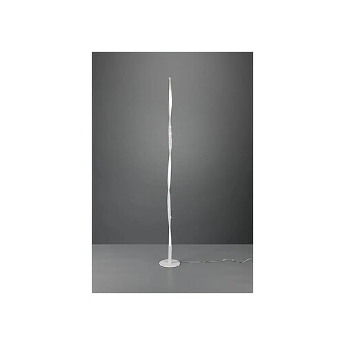 REALITY Lampadaire LED Spin Blanc 10W