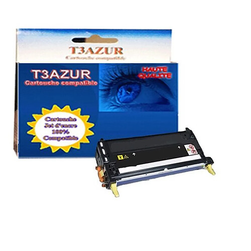 T3Azur Toner Lexmark X560DN / X560N / X560H2YG Yellow - Compatible - 10 000 pages