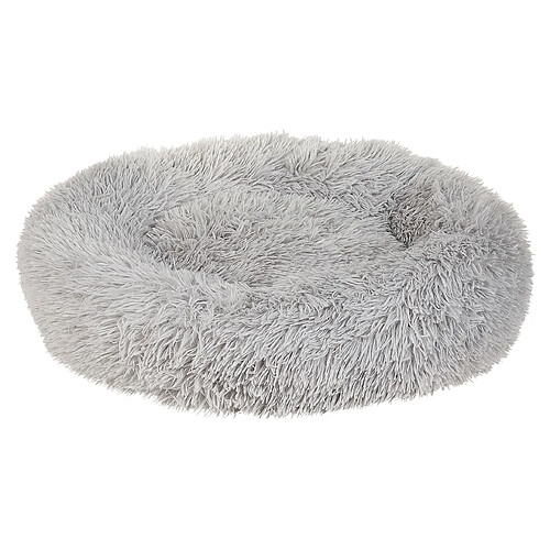 Beliani Lit pour chien d 60 cm gris clair KULU