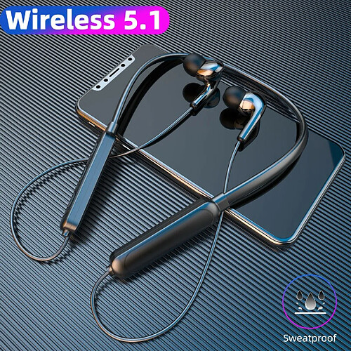 GUPBOO Casque Casque sans fil Casque Bluetooth sans fil portable pour Samsung Galaxy S21 Ultra S20 FE Note10