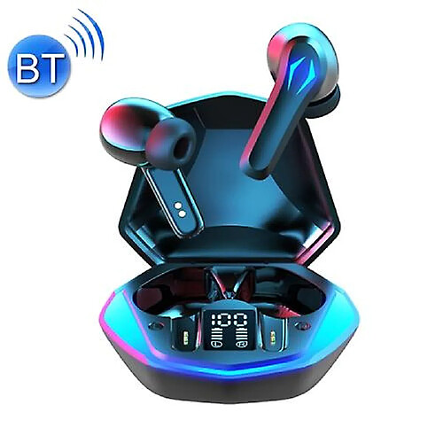 Universal Casque de jeu TWS-Y03 Bluetooth 5.2 Zero Delay avec boîtier de charge d'affichage numérique LED