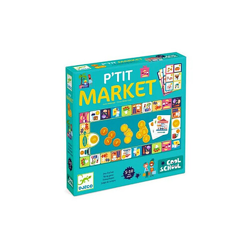 Jeu de pions Djeco P'tit Market