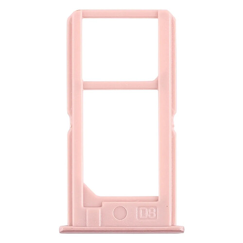 Wewoo 3 x Plateau pour carte SIM pour Vivo Y55 (or rose)