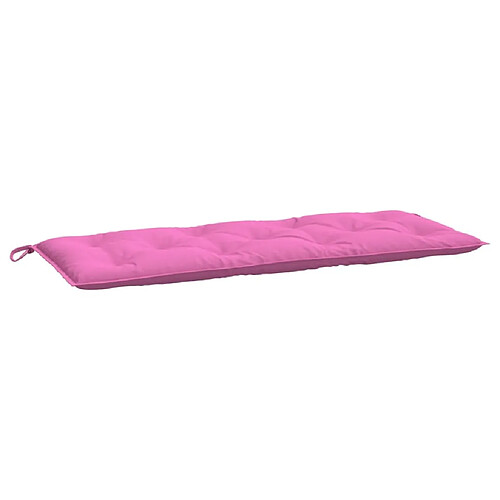 Maison Chic Coussin Confort | pouf | Coussin de banc de jardin rose 120x50x7 cm tissu -GKD67800