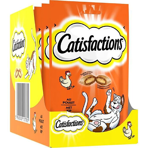 Catisfactions Friandises au poulet 60 g (x6)