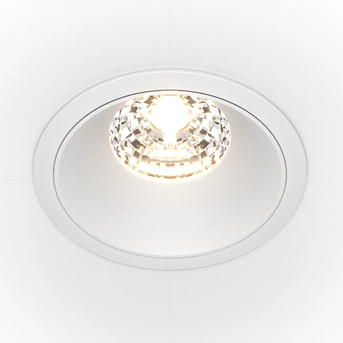 MAYTONI Downlight Encastré Rond Blanc, 1250lm, 4000K