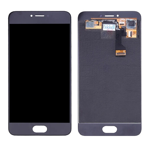 Wewoo Pièce détachée Meizu Pro 6 noir Écran LCD + Tactile Digitizer Assemblée