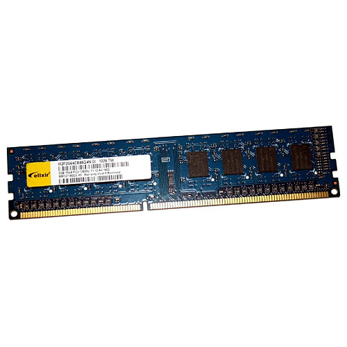 2Go RAM Elixir M2F2G64CB88G4N-DI DDR3 PC3-12800U 1600Mhz 240-Pin 1Rx8 1.5v CL11 · Occasion