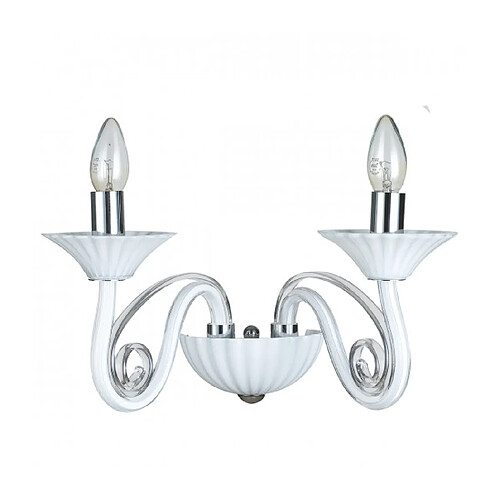 Luminaire Center Applique murale moderne Verona blanc