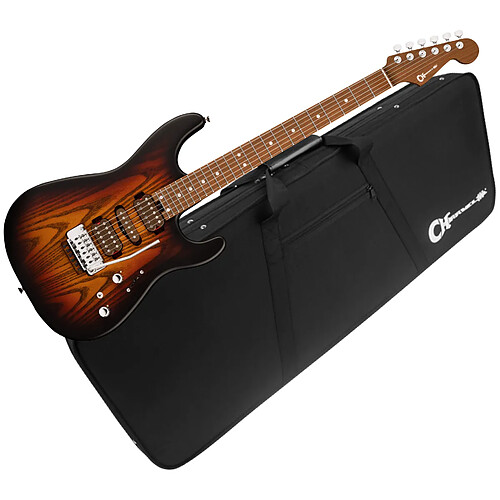 Guthrie Govan Signature MJ San dimas SD24 CM Three-Tone Sunburst + Etui Charvel