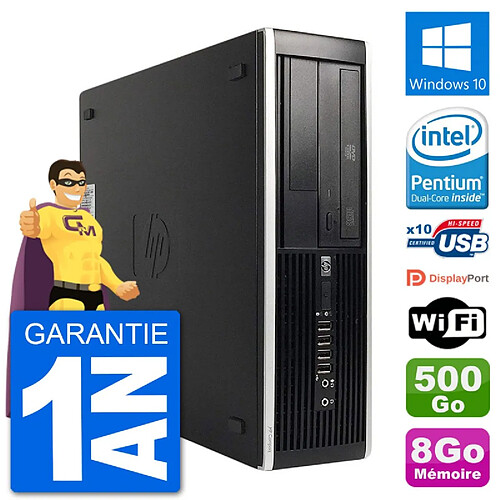 PC HP 8300 Elite SFF Intel G630 RAM 8Go Disque Dur 500Go Windows 10 Wifi · Occasion