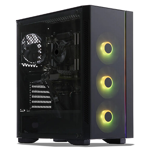 Sedatech PC Gaming • Intel i3-10100F • RTX3050 • 8 Go RAM • 500Go SSD M.2 • 1To HDD • sans OS