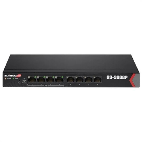 Edimax PRO GS-3008P Switch 8xGB 4xPoE+