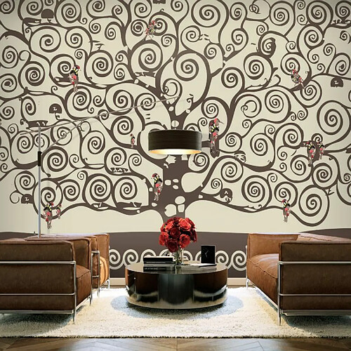 Paris Prix Papier Peint Spiral Branches 231 x 300 cm