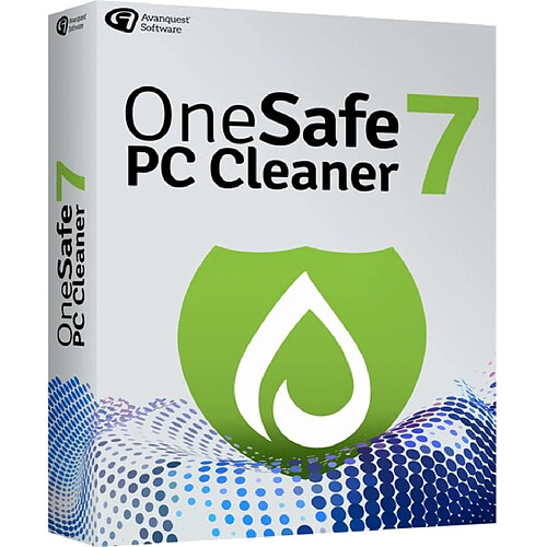 Avanquest France OneSafe PC Cleaner 7 - Licence 1 an - 1 poste