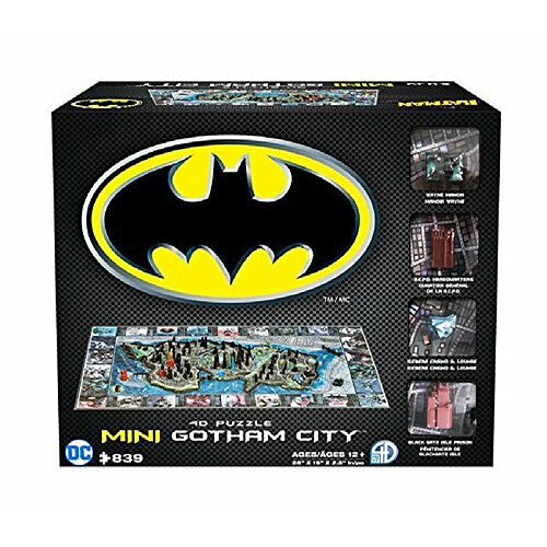 4D cityscape Batman Mini gotham city casse-tAte 3D