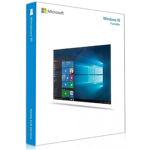 Microsoft Windows 10 Famille (Home) - 32 / 64 bits - Clé licence à télécharger - Livraison rapide 7/7j