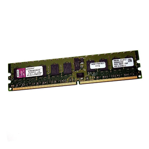 2Go RAM Serveur KINGSTON KTM2865SR/4G DIMM ECC Registered DDR2 PC2-3200R 400Mhz · Occasion