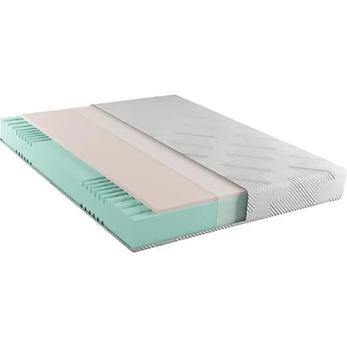 No Name DUO MEMORY - Matelas 140 x 190 - Epaisseur 25 cm - Mousse a mémoire de forme