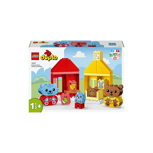 LEGO® DUPLO® 10414 Mes rituels quotidiens Le repas et le coucher