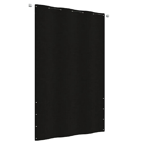 vidaXL Écran de balcon Noir 140x240 cm Tissu Oxford