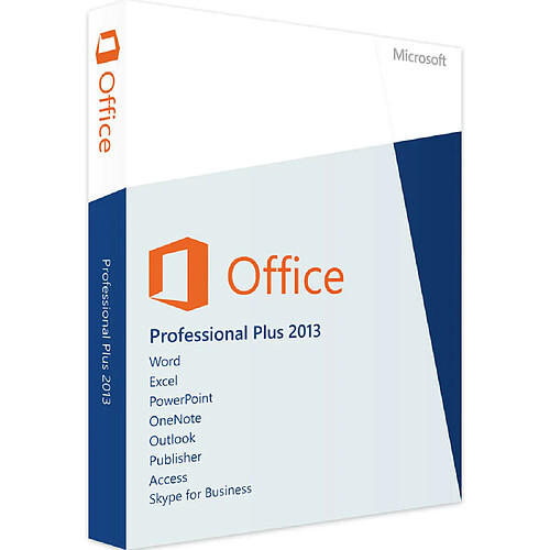 Microsoft Office Professionnel Plus 2013 neuf & authentique - en téléchargement