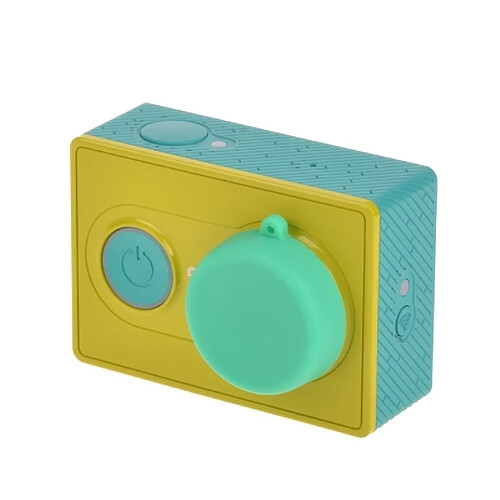 Wewoo Pour Xiaomi Yi / GoPro vert Hero4 / 3+ / 3 Capuchon d'objectif en silicone