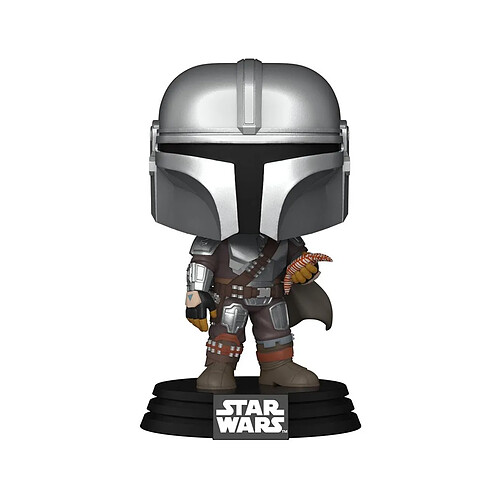 Funko Star Wars The Book of Boba Fett - Figurine POP! Mando w/pouch 9 cm