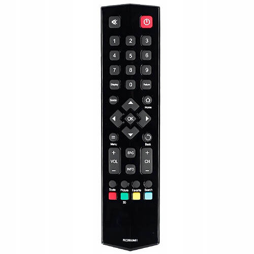 GUPBOO Télécommande Universelle de Rechange pour télécommande TV LCD TCL RC260JMI2 RC260JMI1