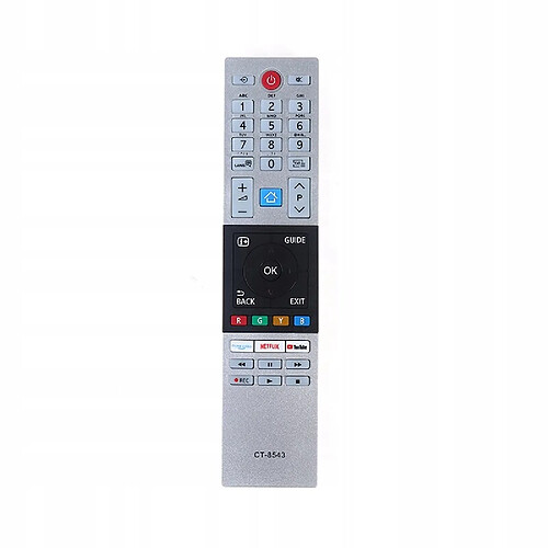 GUPBOO Télécommande Universelle de Rechange Toshiba pour téléviseur intelligent CT-8543 CT-8517 CT-8528