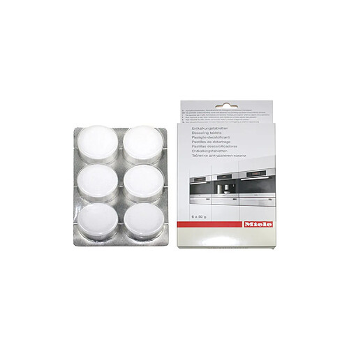 Miele Pastilles détartrantes pour Cafetières & Fours vapeur, X6