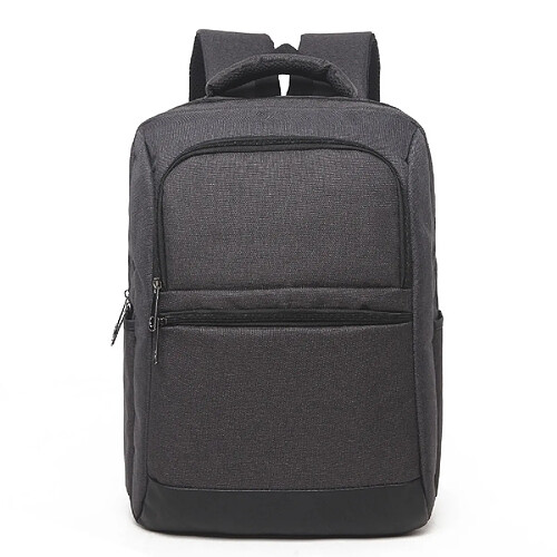 Wewoo Sacoche pour ordinateur portable noir 15,6 pouces et ci-dessous Macbook, Samsung, Lenovo, Sony, DELL Alienware, CHUWI, ASUS, HP Universel multifonctions Oxford tissu épaules sac à dos affaires étudiants sac, taille: 42x30x11cm,