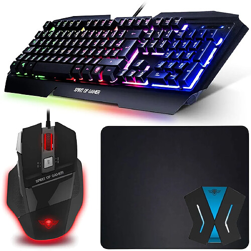 Pack Clavier Souris Switch Pro-K5 RGB et Convertisseur