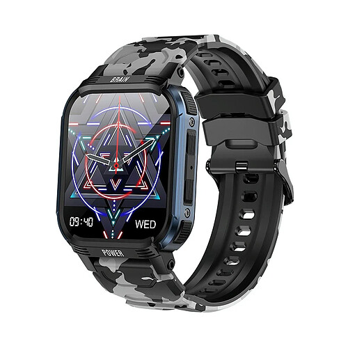 Yonis Montre Connectée Écran TFT 1.85 Pouces Bluetooth Appels