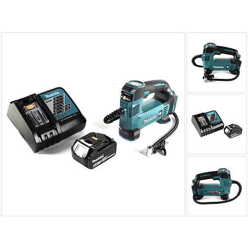 Makita DMP 180 RG1 Compresseur sans fil 18 V 8,3 bar + 1x Batterie 6,0 Ah + Chargeur