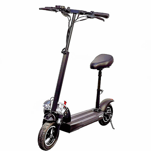 Scooter électrique 10" 800W 48V 15Ah Batterie, Vitesse 40-45km/h, Double Suspension, Freins à disque - ES3