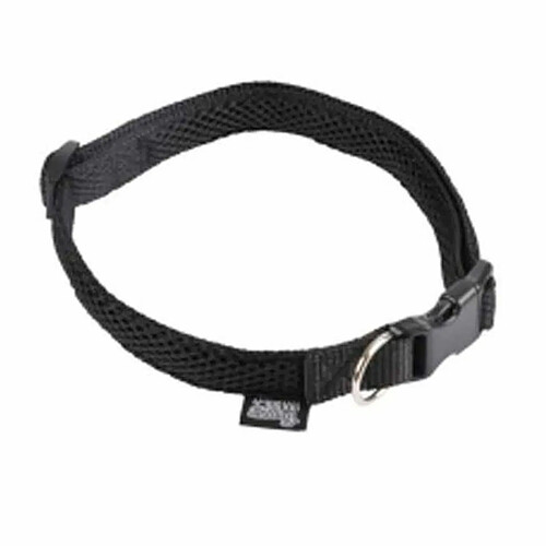 Paris Prix Collier pour Chien Respirant Mesh 35cm Noir