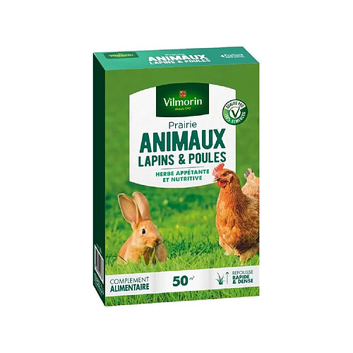 VILMORIN Semences de prairie pour lapin et poule