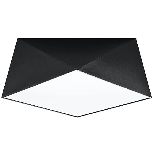 Sollux Plafonniers Plafonniers Flush Light Noir E27