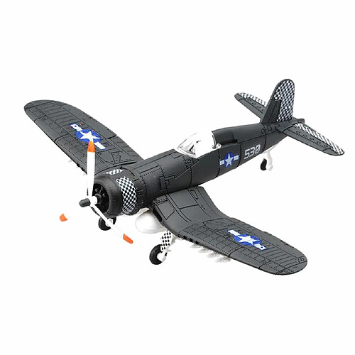 Kit De Modèle D'assemblage D'avion F4U à L'échelle 1:48 Pour Adultes Et Enfants Bricolage Gris Foncé