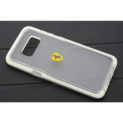 Ferrari Coque pour Samsung Galaxy S8 - Transparent