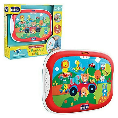 Tablette interactive pour enfants Chicco (3 Unités)