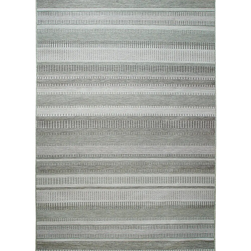 Thedecofactory LAGUNA BAY - Tapis d'extérieur/intérieur motifs lignes vert 160x230