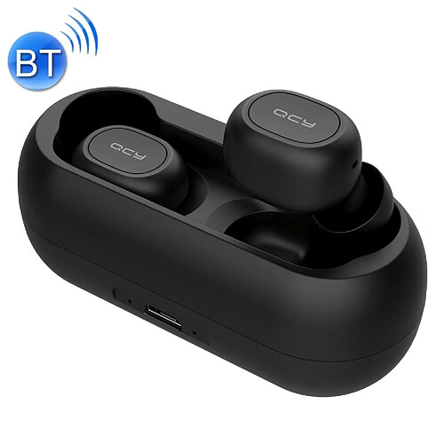 Wewoo Bluetooth 5.0 Mini-écouteurs antibruit à annulation de bruit sans fil, pour iPad, iPhone, Galaxy, Huawei, Xiaomi, LG, HTC et autres téléphones intelligents (Noir)