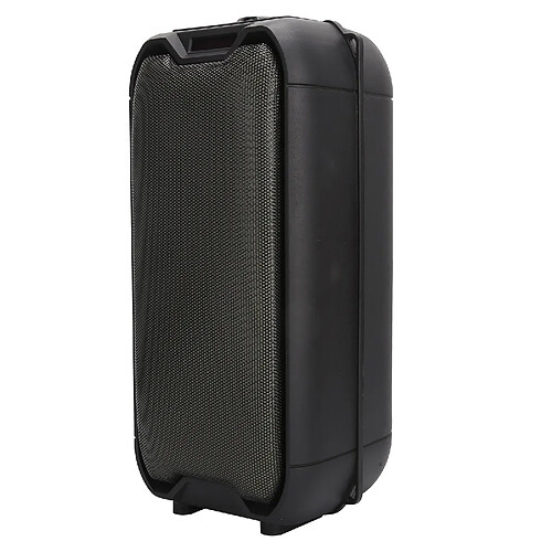 ComfortXL Enceinte sans fil double haut-parleur 4 pouces avec microphone - support pour clé usb et carte mémoire - haut-parleur subwoofer pour la maison et le camping en plein air