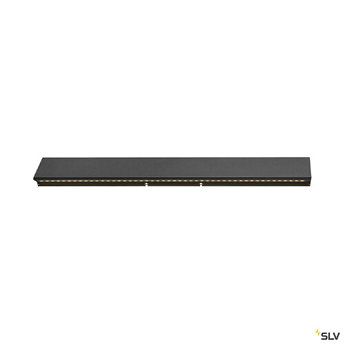 Applique intérieure avec LED intégrée SLV DIRETO 60, noir, 14W, 2700/3000K, interrupteur CCT