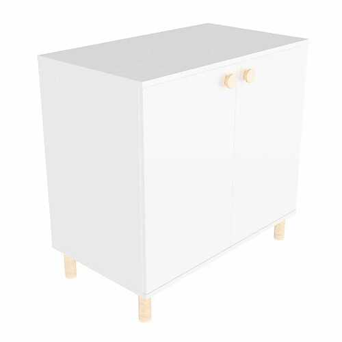 Youdoit Meuble de rangement CABI blanc