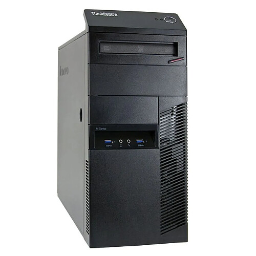 PC Tour Lenovo M93p Intel Core i5-4570 RAM 8Go Disque 250Go Windows 10 Wifi · Occasion